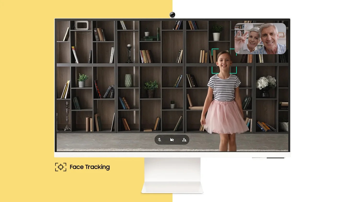 32" 4K UHD Smart Monitor with Streaming TV and SlimFit Camera D805594