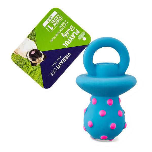 Chew Level 1 Latex Dog Toy with Plush Filling D97793