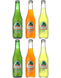 Mexican Soft Soda Drink, Grapefruit, Mandarin, Lime - Variety Pack, 12.5Oz Glass Bottle (Pack Of 6, Total Of 75 Fl Oz)