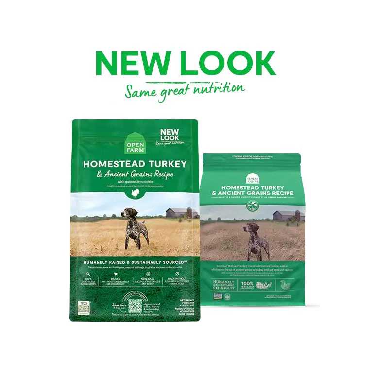 Homestead Turkey Ancient Grains Dry Dog Food O789