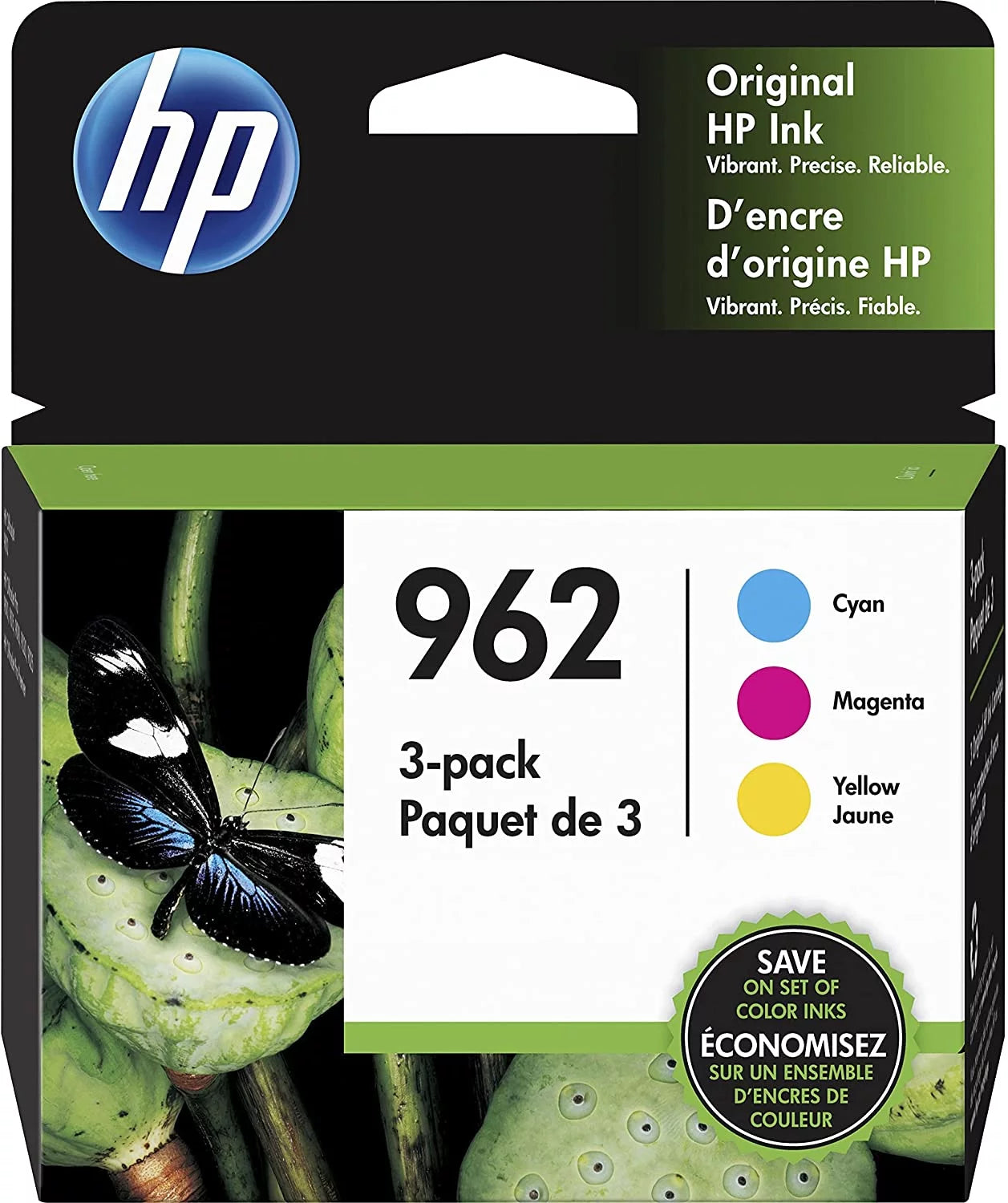 Printer Ink Cartridges 962 Black Cyan Magenta Yellow M991