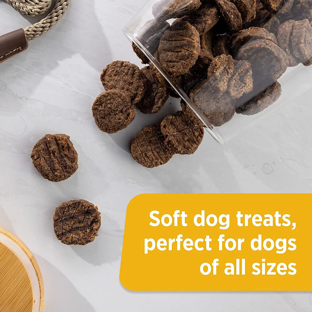 Beef Burger with Bison Dog Treats, Grain Free, 12 oz P6010