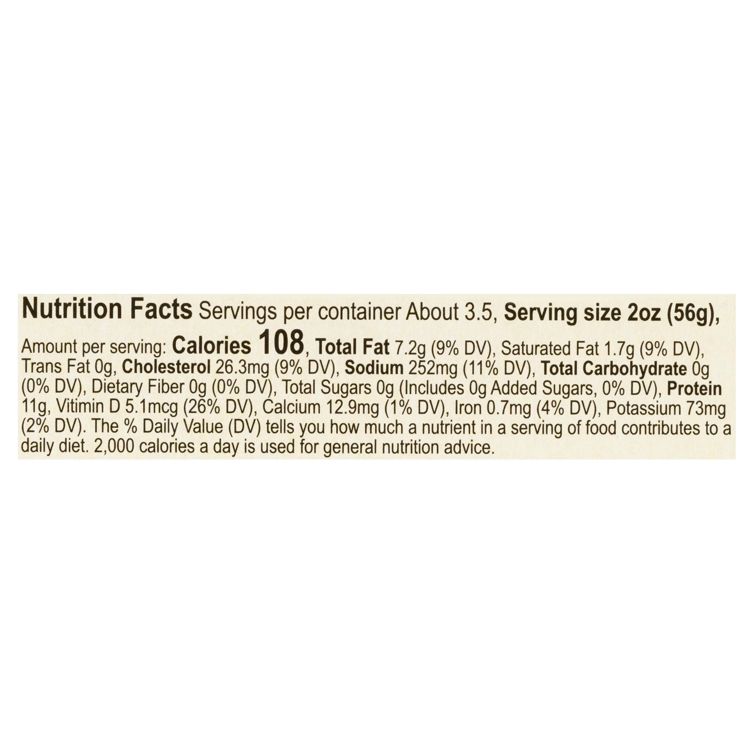 Smoked Mackerel Fillets, 6.7 oz, Case of 12 S57926