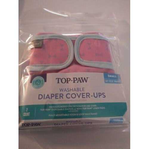 Washable Pink Diaper Cover Ups for Pets Y41150