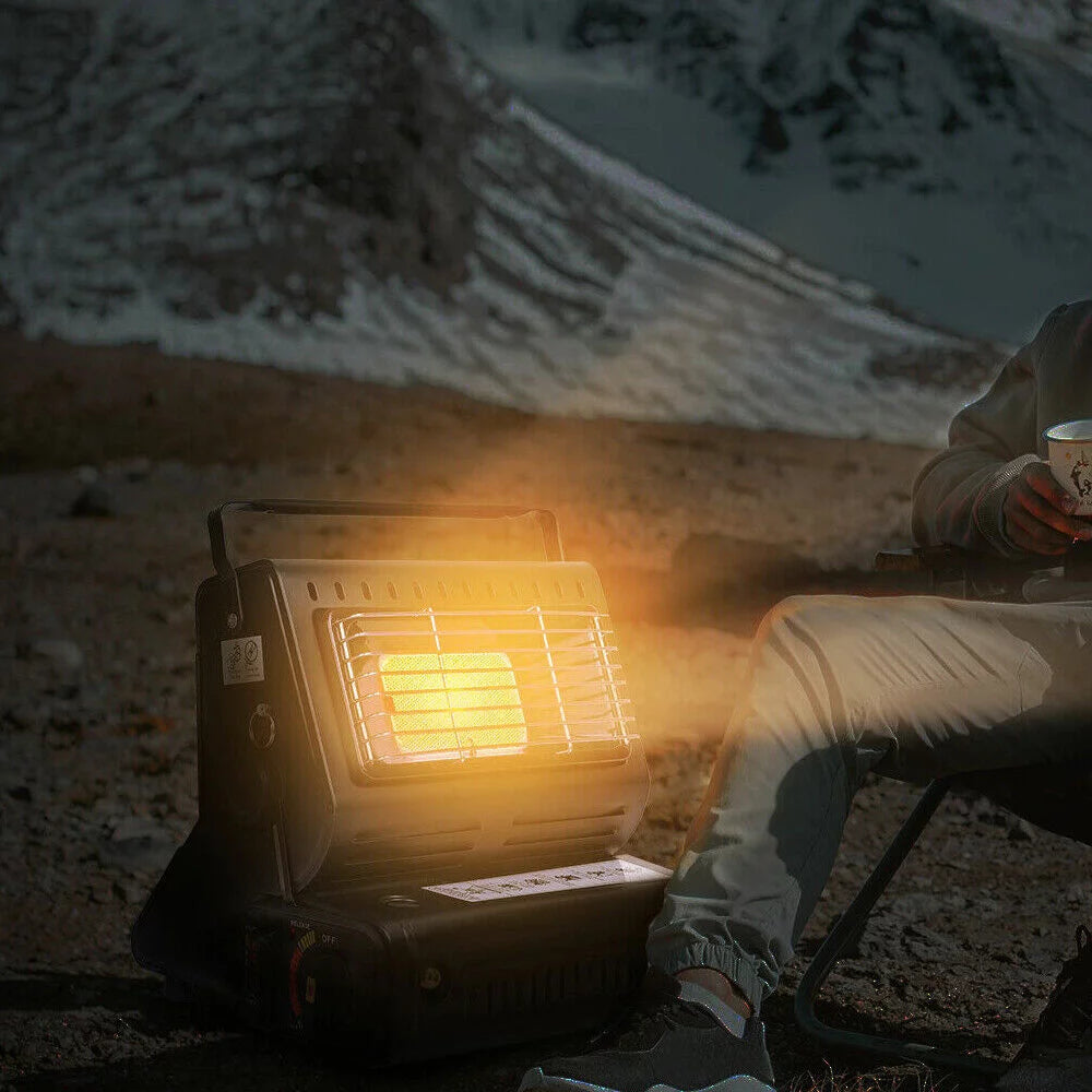 Multifunctional Survival Heater for Camps, Dual Purpose Butane Burner U409893