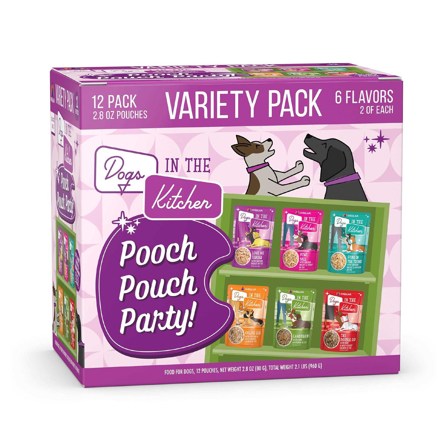 Dogs in the Kitchen Dog Food Variety Pack T633837