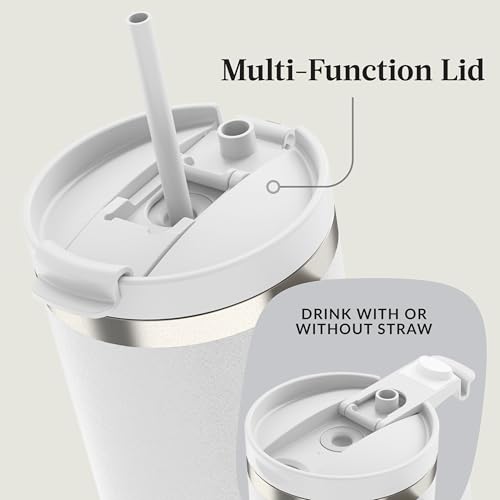 40oz Stainless Steel Vacuum Insulated Tumbler, Leak-Proof, Cold for 29 Hours O99583