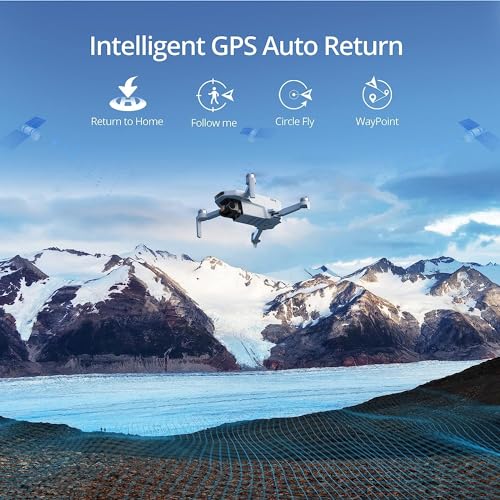 4K EIS GPS Drone with 62 Mins Flight, Foldable for Adults H9076