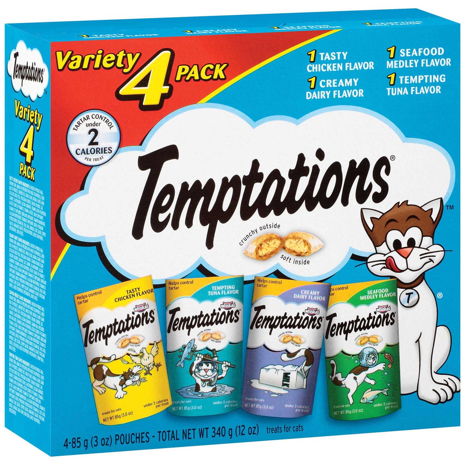 Crunchy and Soft Cat Treats Variety Pack X18809