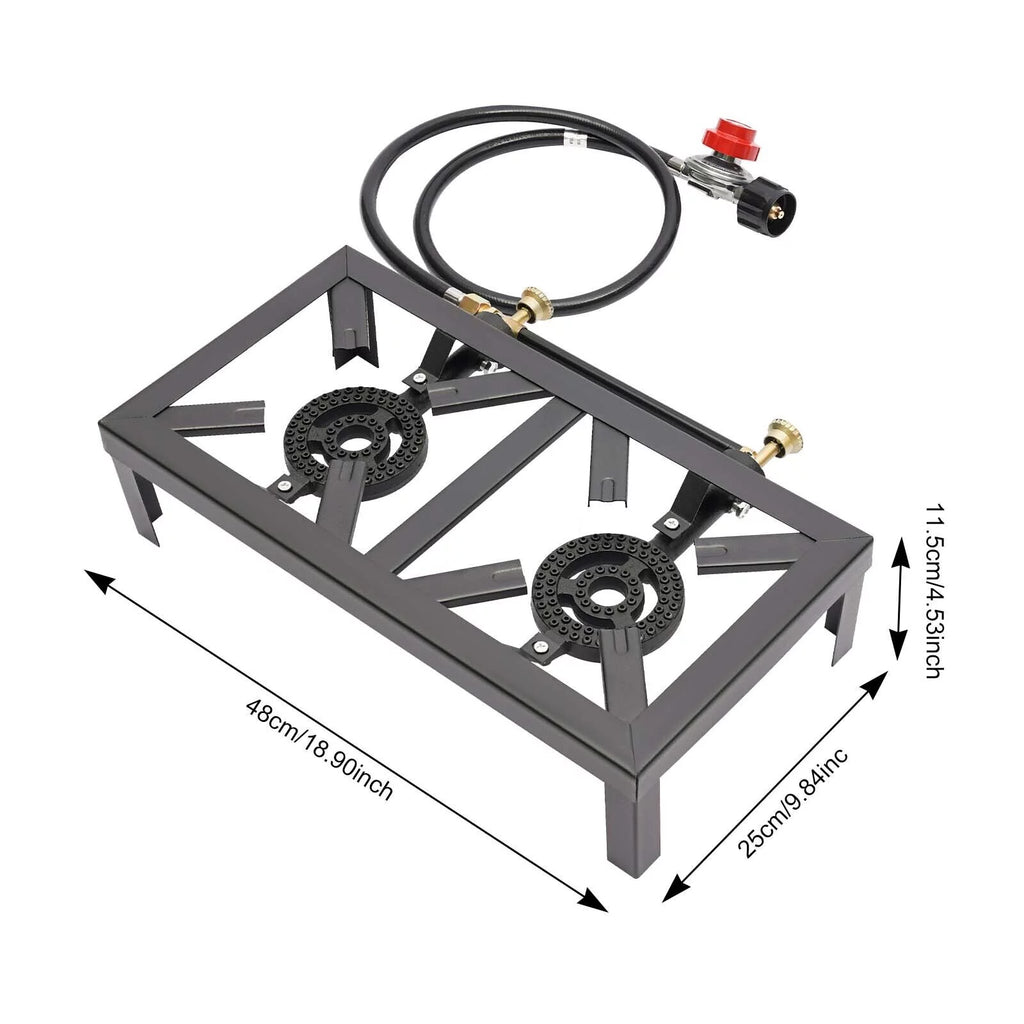 Propane Gas Burner Stove for Camping BBQ Cooking H1550