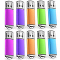 KOOTION 32GB USB Flash Drive 10 Pack Thumb Drives Bulk Memory Stick for Backup Data Storage Laptop PC
