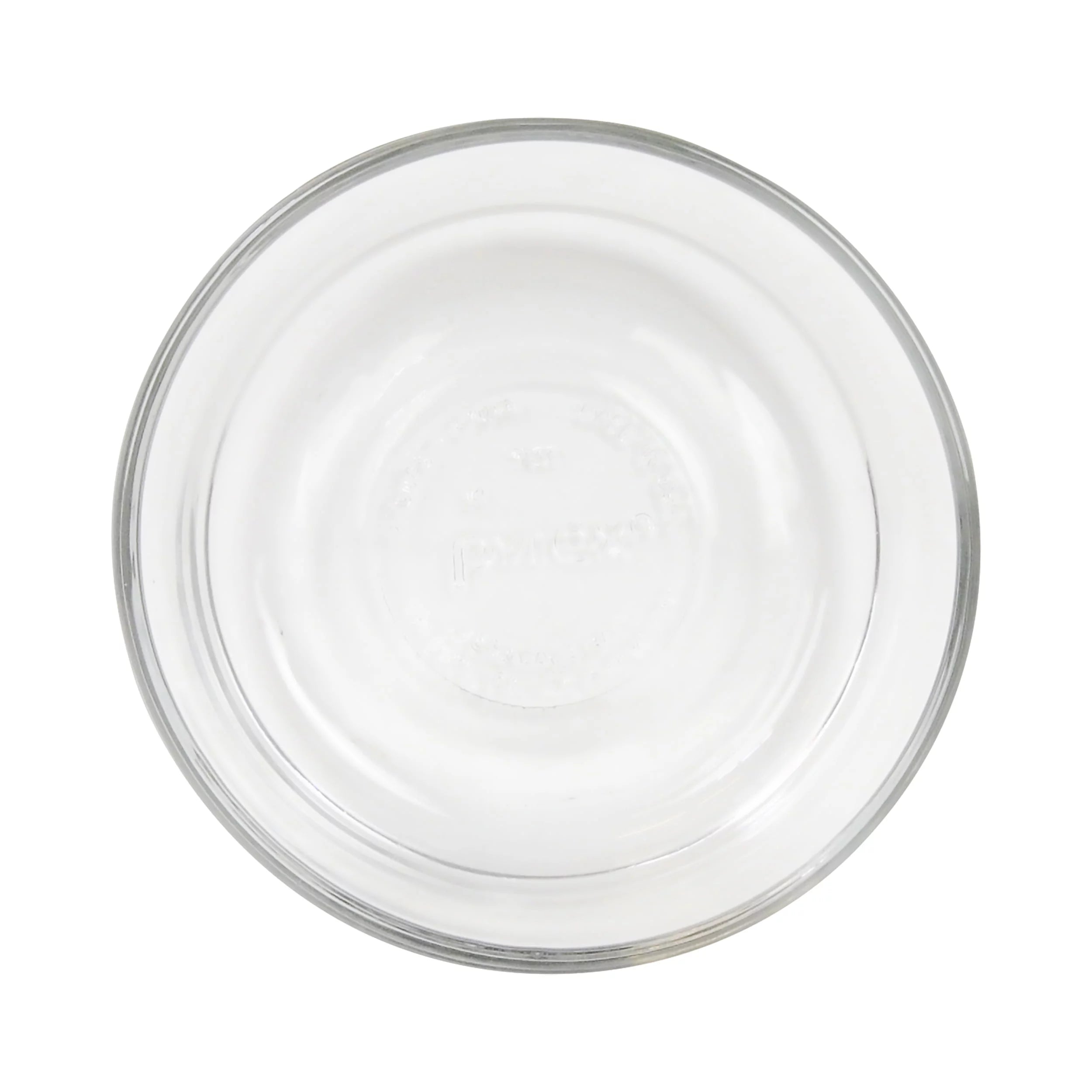 2-Cup Glass Storage Bowls with Red Lid Covers (6-Pack) N488