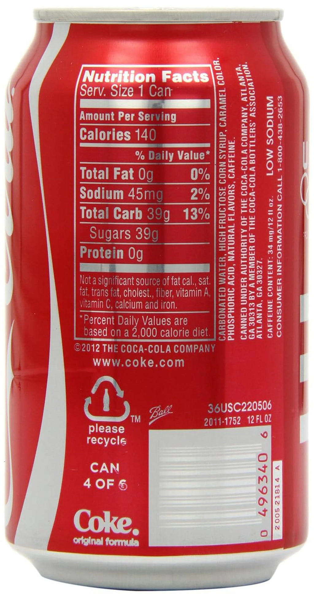 Cola Soda 12-Pack, 12 Fl Oz Cans A417
