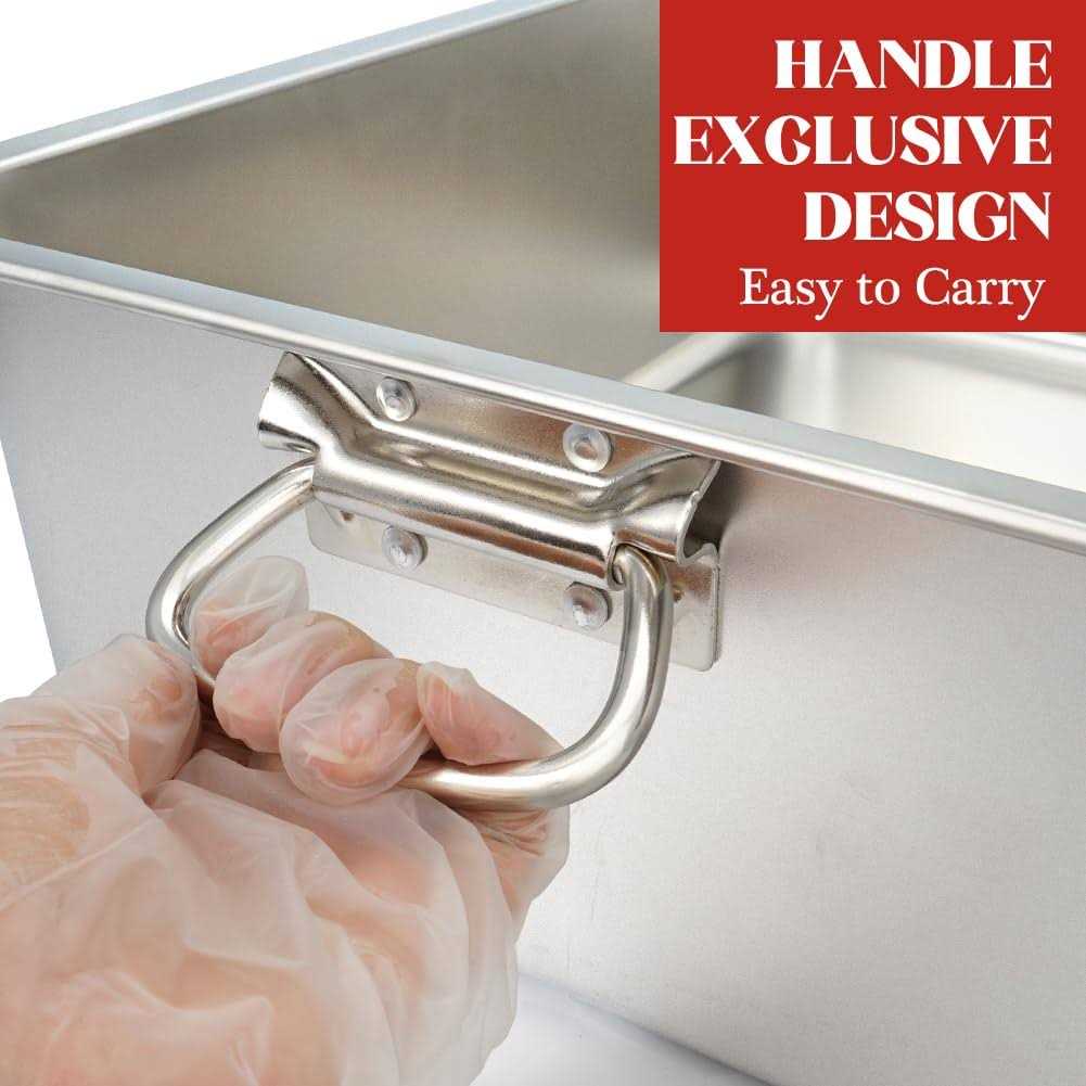 Stainless Steel Cat Litter Box for Kitty and Rabbits M843