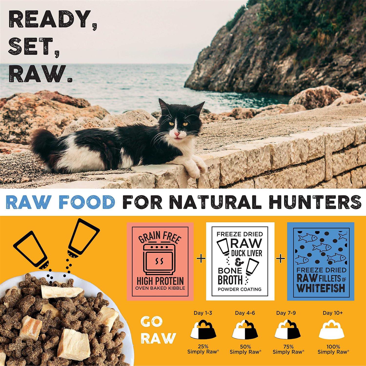 Freeze-Dried Raw Whitefish Cat Kibble H2020