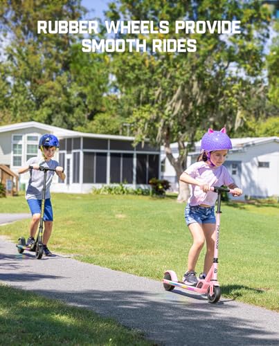 Electric Scooter for Kids, Adjustable Handlebar, 3 Speed Modes K600