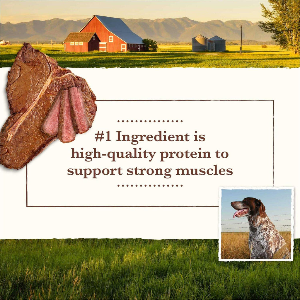 Grain Free Pork Beef & Lamb Recipe Dry Dog Food L963