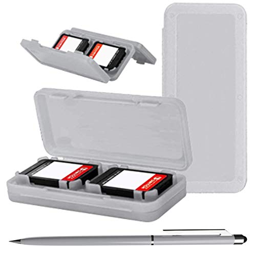 Switch Lite Accessories Bundle with Case, Screen Protector, USB Cable, Games Holder, Grip Case, Headphones, Thumb-Grip Pack K6558
