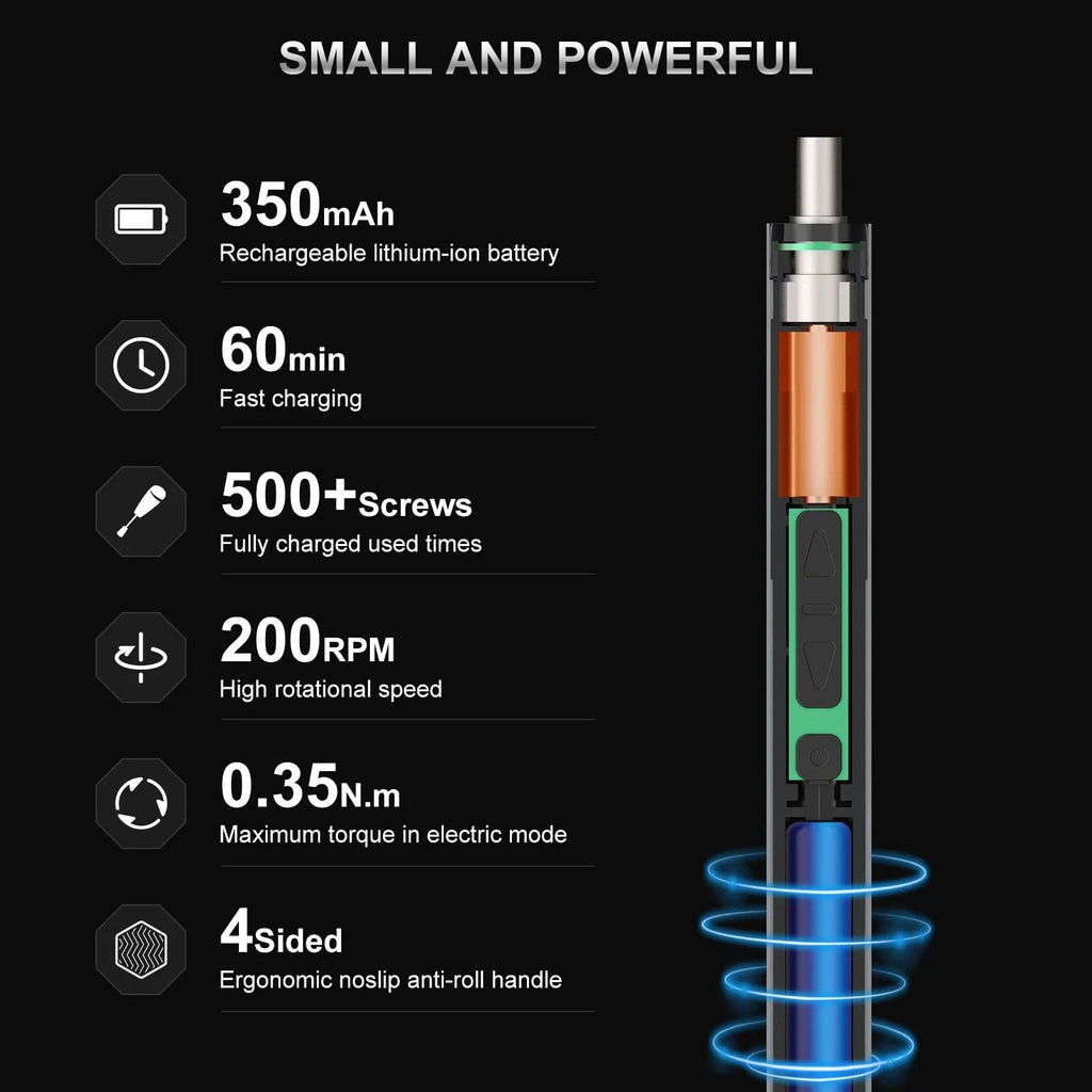 144 in 1 Electric Precision Screwdriver with Magnetic Bits for PC, Laptop, Phone Repair V46397
