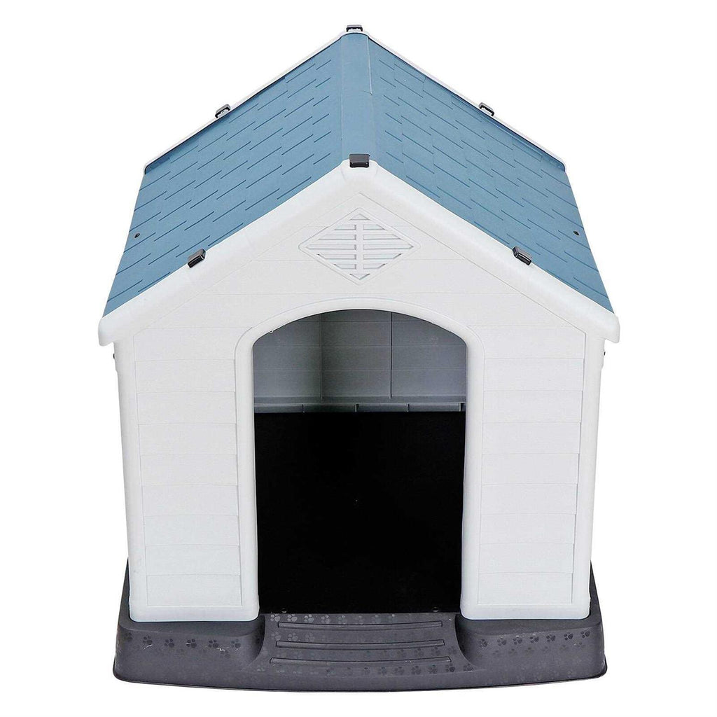 Large Dog House Insulated Waterproof Pet Kennel Shelter Indoor Outdoor Z989