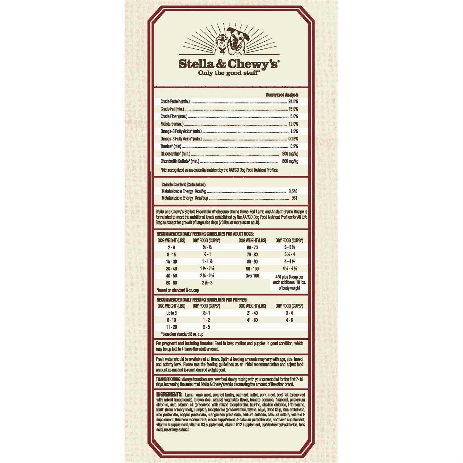 Ancient Grains Recipe Dog Food B91760