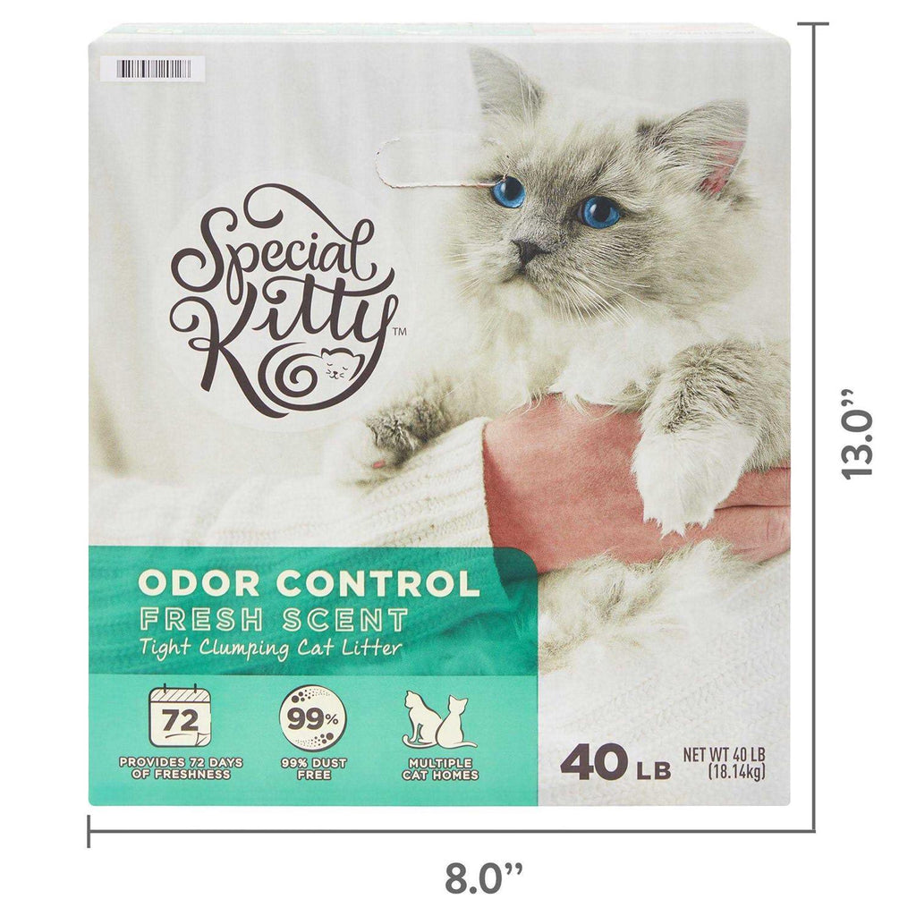 Scoopable Fresh Scent Cat Litter, Tight Clumping U575