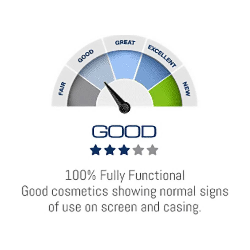 Refurbished 44mm GPS+LTE Smartwatch with Space Gray Aluminum Case and Black Sport Band O511856