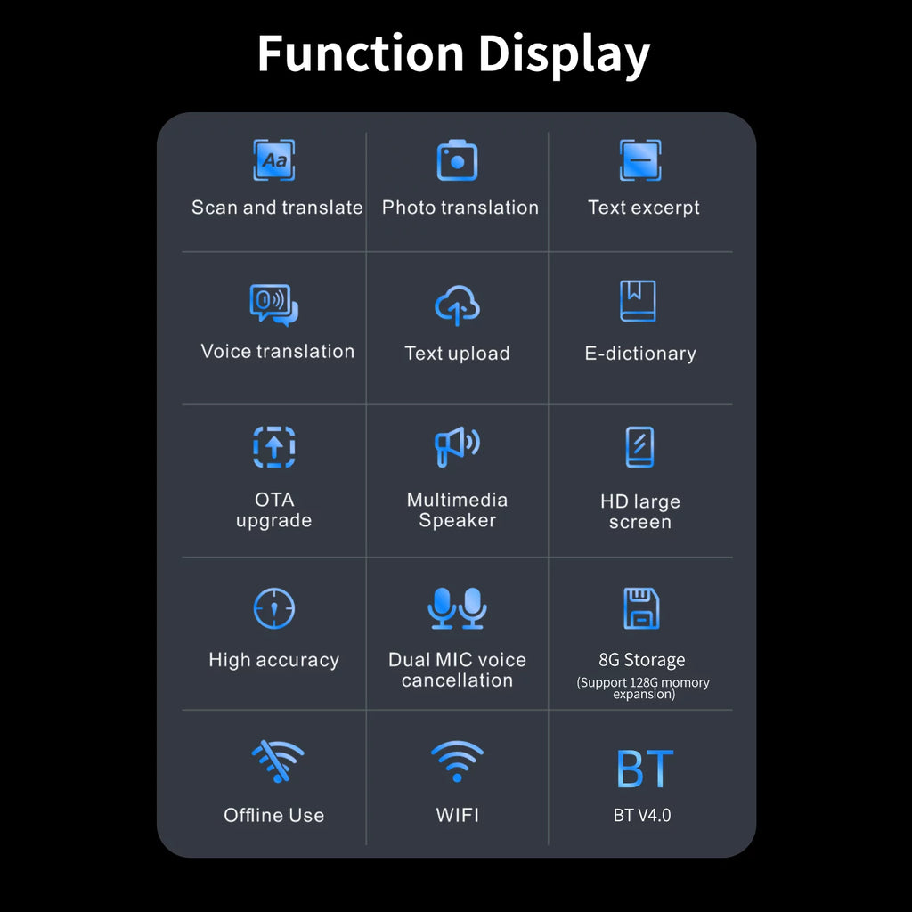 Text Scanner Translation Pen with 112 Language Support P279361