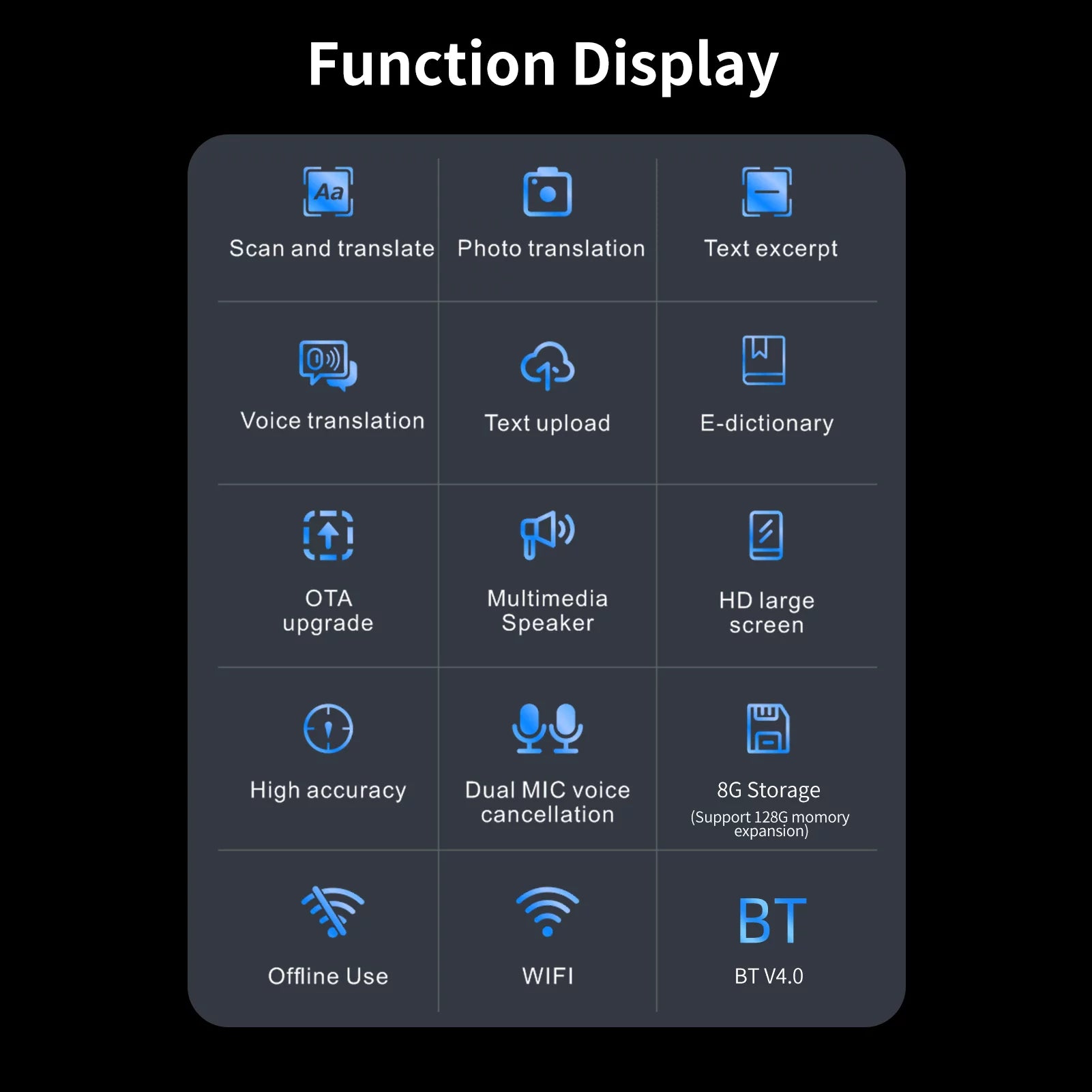 Text Scanner Translation Pen with 112 Language Support P279361