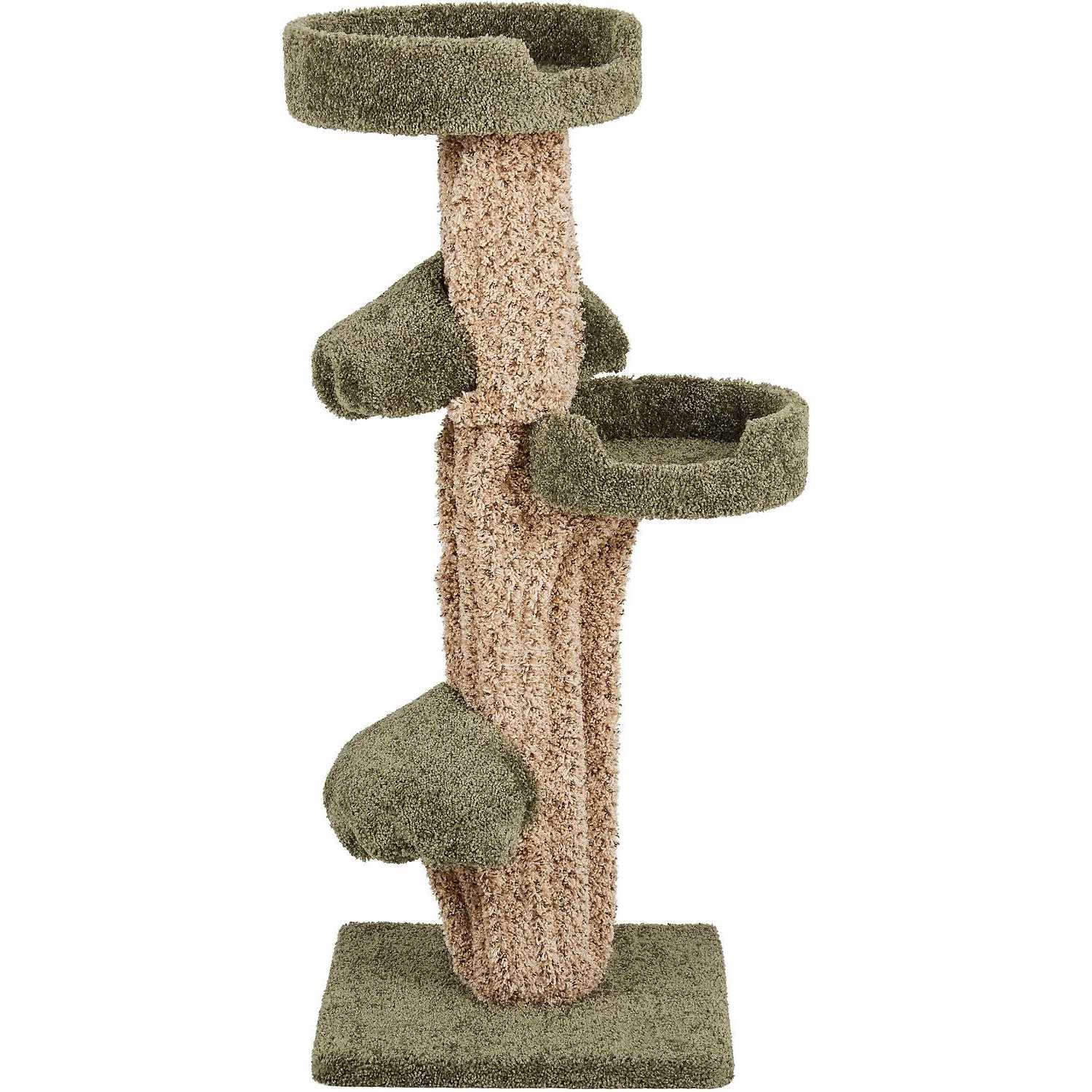 Tree-Shaped Carpet Wooden Cat Tree H920442