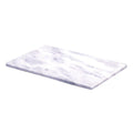 Creative Home White Marble 12 x 18 Pastry Board