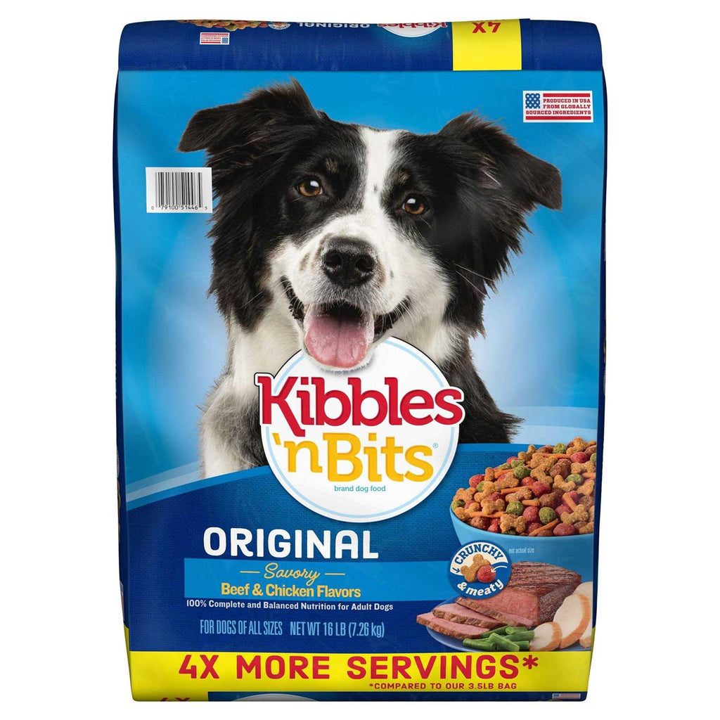 Kibbles 'n Bits Original Beef &amp; Chicken Dry Dog Food - Pet Supplies online store