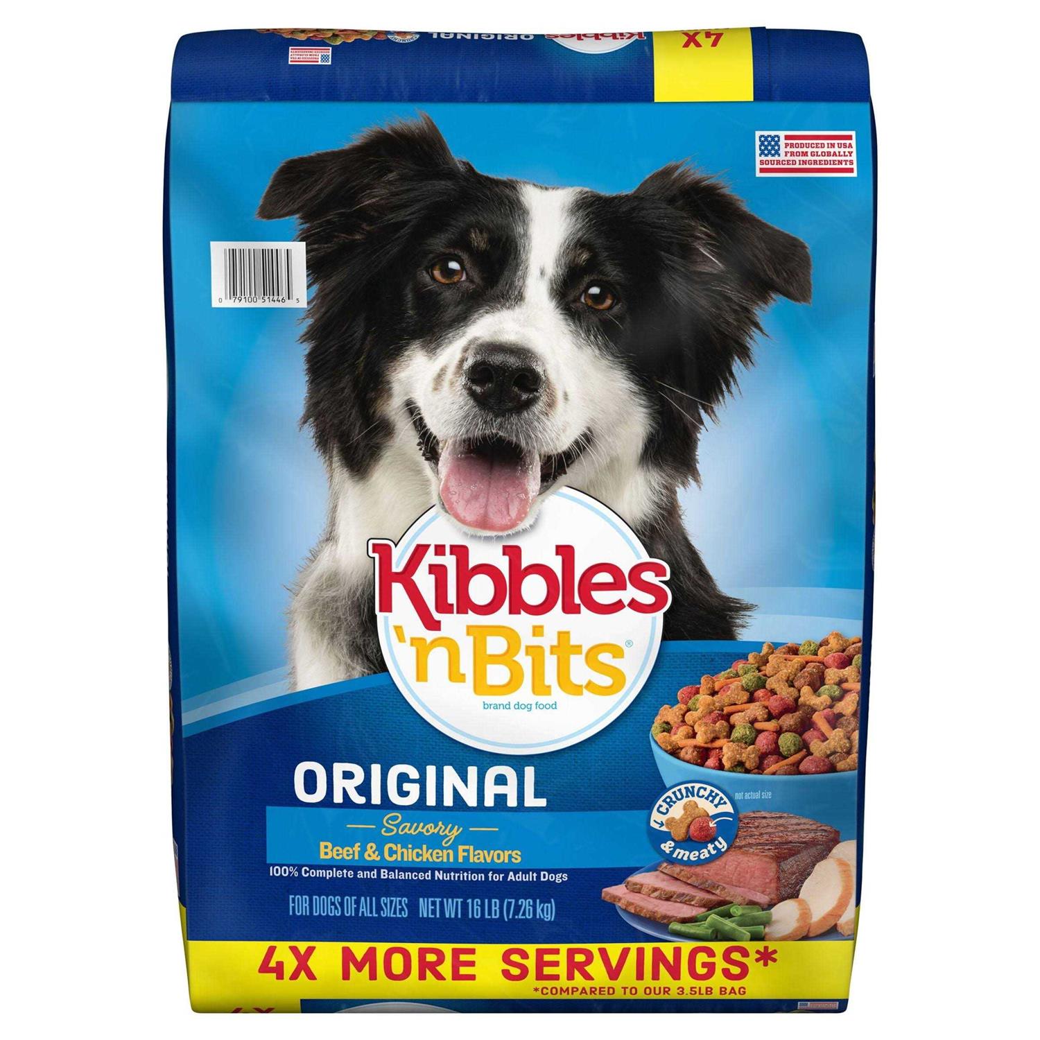 Kibbles 'n Bits Original Beef &amp; Chicken Dry Dog Food - Pet Supplies online store