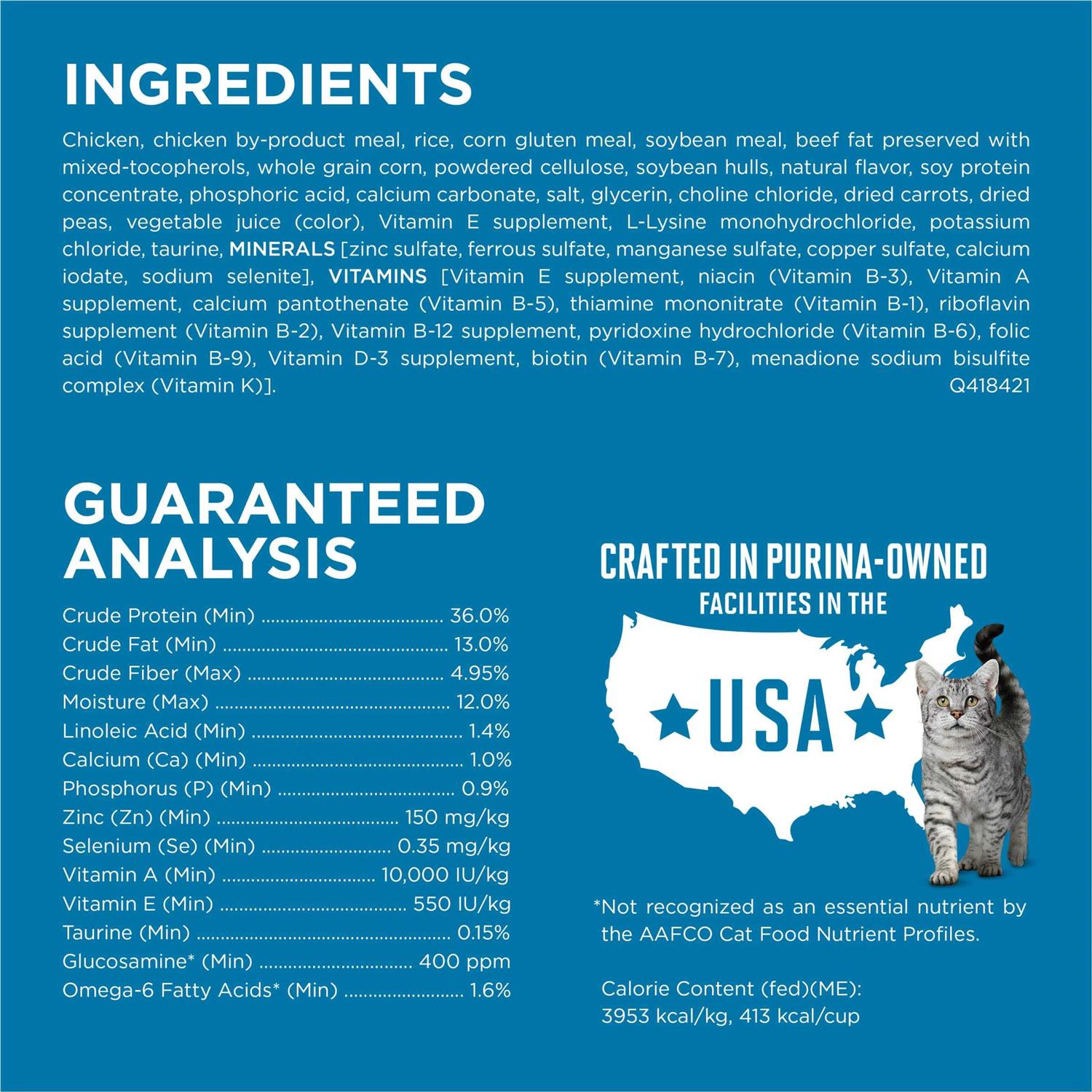 Senior Dry Cat Food for Immune and Joint Health R59210