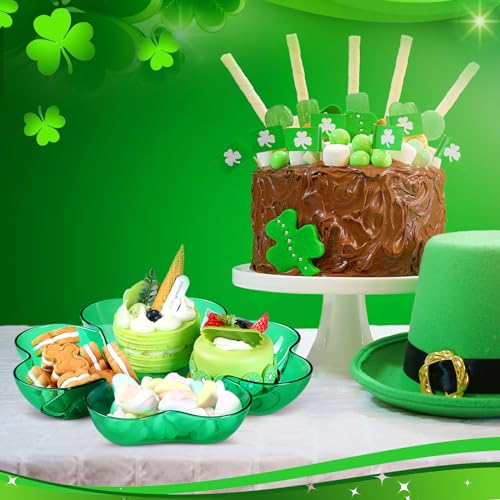 Christmas Tree Shaped Serving Tray Plastic Green Reusable Xmas Snack Platter Y735