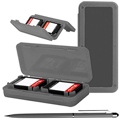 Switch Lite Accessories Bundle with Case, Screen Protector, USB Cable, Games Holder, Grip Case, Headphones, Thumb-Grip Pack K6558