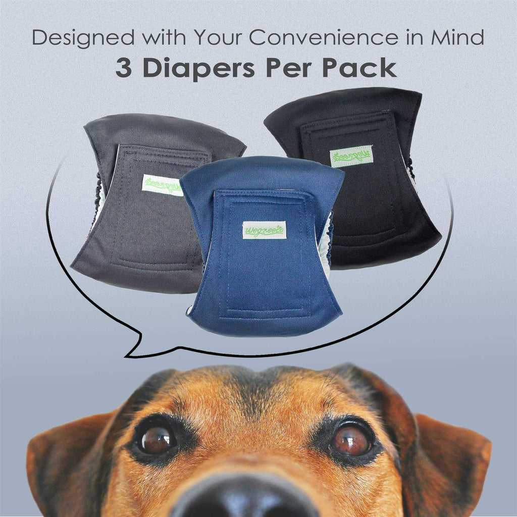 Washable Dog Diapers Male Belly Wrap X682