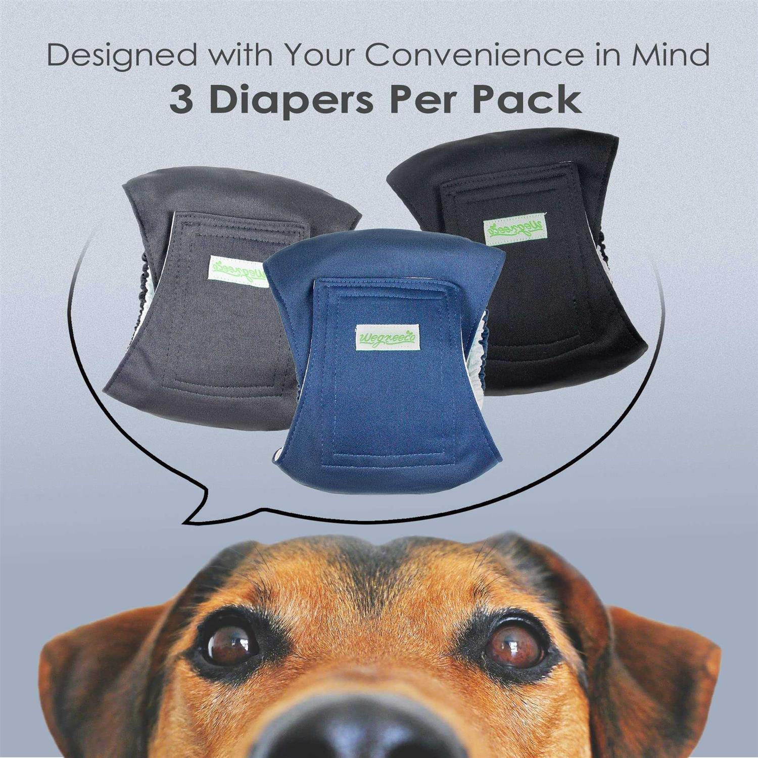 Washable Dog Diapers Male Belly Wrap X682