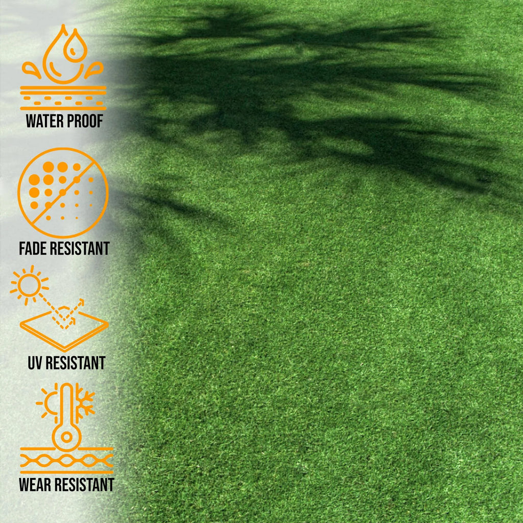Artificial Turf Golf Hitting Mat Indoor Outdoor Fake Grass Runner Rug P82449