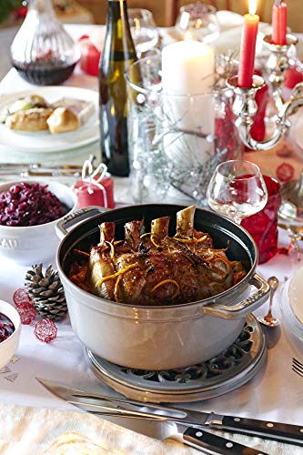 5.5 Quart Round Cocotte, Basil K233