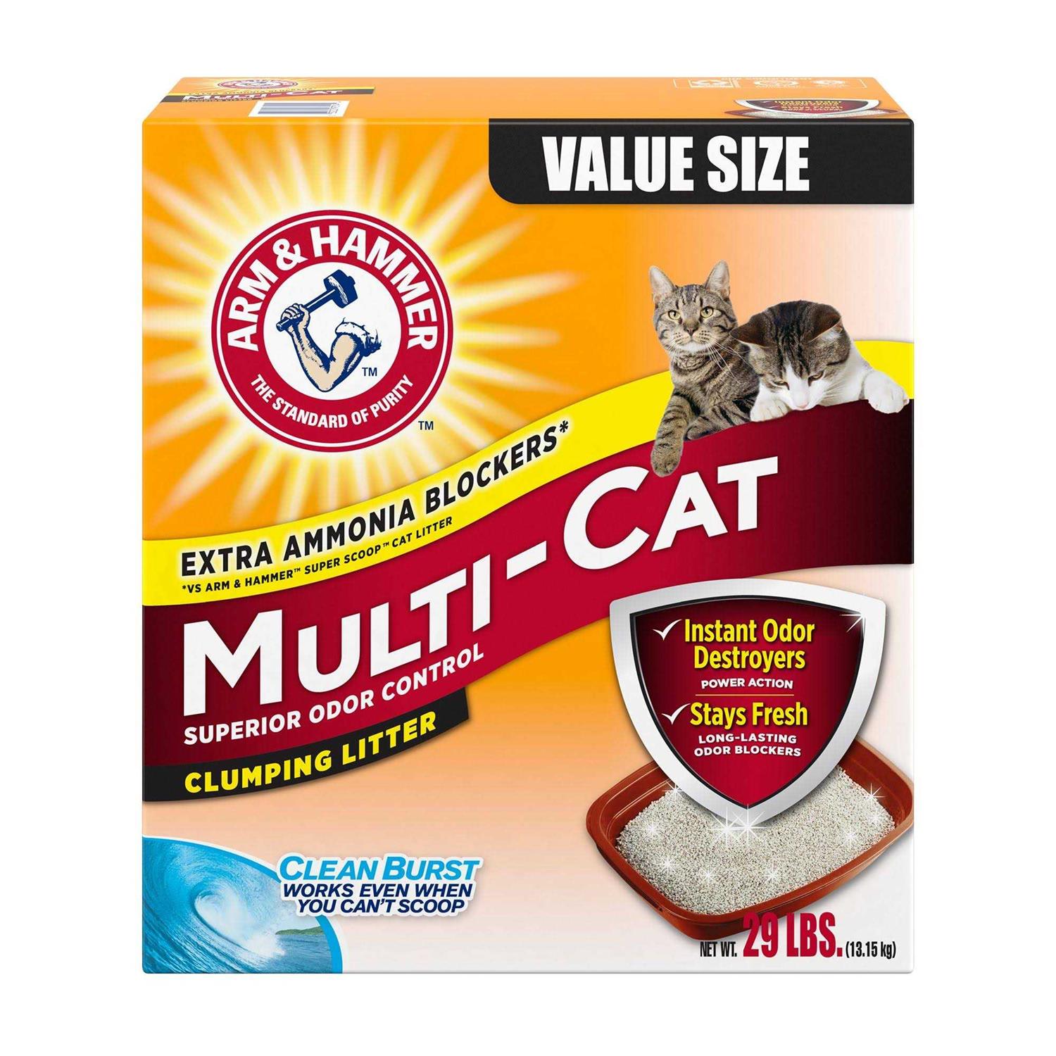 Arm &amp; Hammer Clumping Litter Multi-Cat - Pet Supplies online store