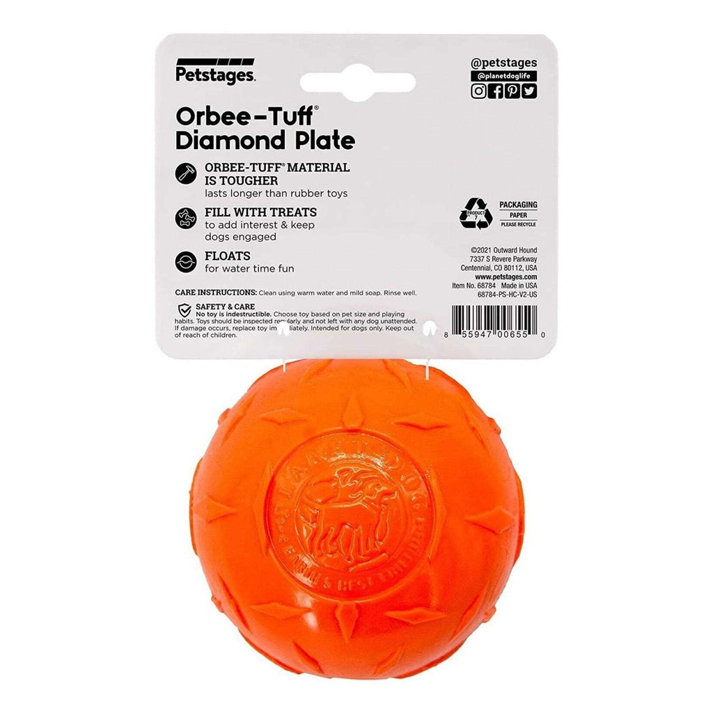 Diamond Plate Ball for Dogs A2028
