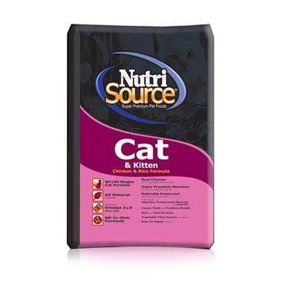 Dry Cat Food, Chicken and Rice R380758