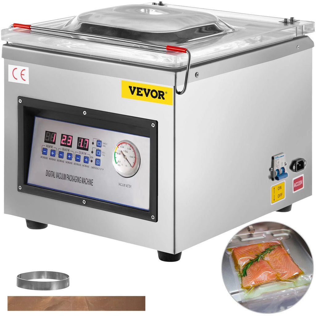 Chamber Vacuum Sealer, 110V Kitchen Food Packaging Machine U2207