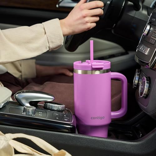 40oz Stainless Steel Vacuum Insulated Tumbler, Leak-Proof, Cold for 29 Hours O99583