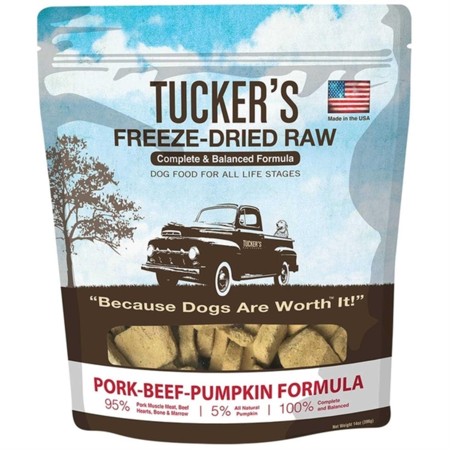 Tucker's Freeze Dried Beef &amp; Pumpkin 14oz - Pet Supplies online store