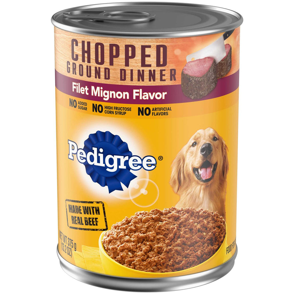 Ground Dinner with Filet Mignon Canned Dog Food E4482