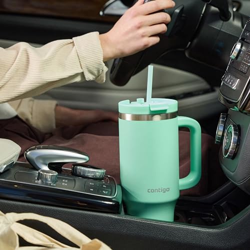 40oz Stainless Steel Vacuum Insulated Tumbler, Leak-Proof, Cold for 29 Hours O99583