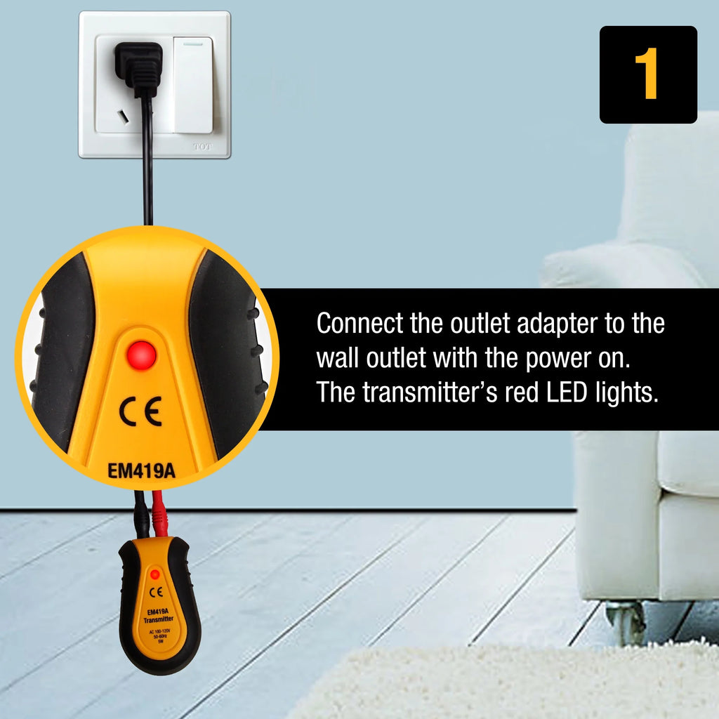 Circuit Breaker Finder, Non Contact Voltage Tester 120V Q6445