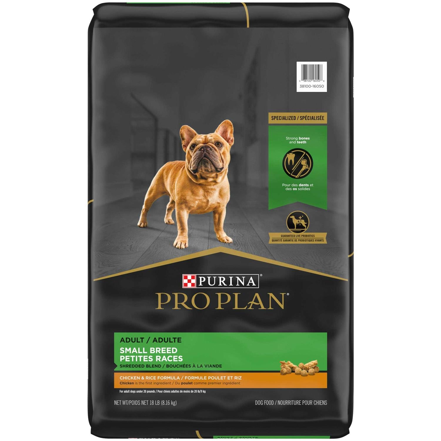 Adult Small Breed Dog Food Chicken & Rice F8384